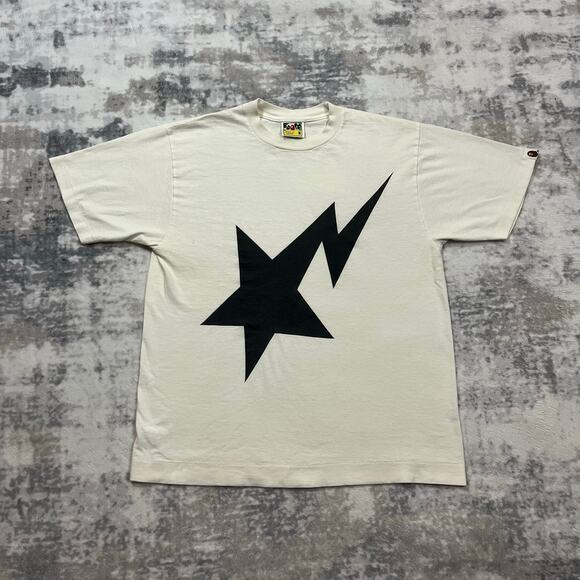 Authentic Bape 2000's Bapesta Tee M - Picture 1 of 6